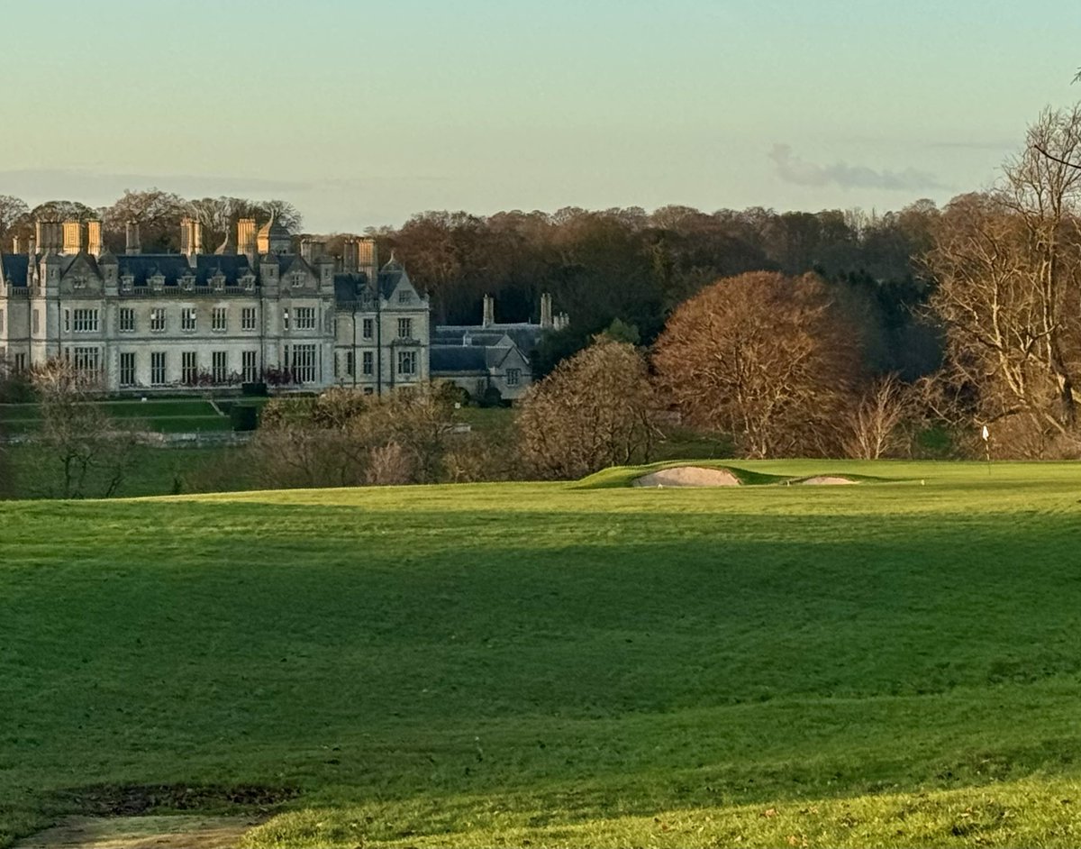 Beautiful day #Golfing <a href="/StokeRochfordGC/">Stoke Rochford GC</a> great winter course.