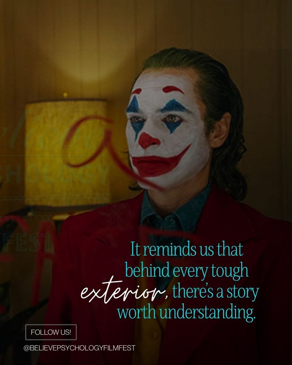 ‘Joker’ isn’t just a villain story—it shows how real and heavy untreated mental health struggles can be. Behind every tough exterior is a story we don’t see.

It’s okay to not be Ok. Reaching out is strength. Breathe, talk to someone, take a break. Let’s break the stigma.