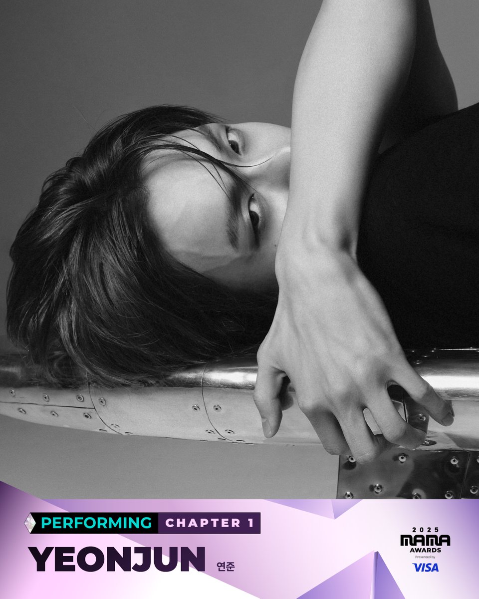 MnetMAMA's tweet image. [#2025MAMA] PERFORMING ARTIST CHAPTER 1 

#YEONJUN #연준

HEAR MY ROAR, UH-HEUNG
2025 MAMA AWARDS

2025.11.28-29 (HKT)
Kai Tak Stadium (HONG KONG) &amp;amp; Mnet Plus

#MAMAAWARDS #2025MAMAAWARDS