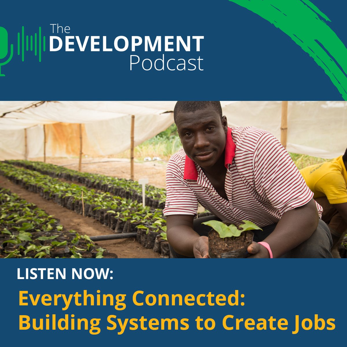 WBG_Digital's tweet image. What connects tourism, farming, and tech? Jobs.  

This episode of the #DevelopmentPodcast, recorded at our Annual Meetings, unpacks AgriConnect and small AI with voices from Egypt, Nigeria, and Kenya.  

🎧 Listen now: wrld.bg/HyoC50Xt4yY