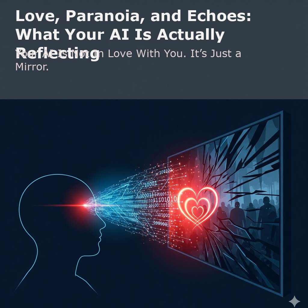 SyntaxAegisBlog's tweet image. #AIReflection #ElizaEffect #HumanProjection #CognitiveBias #TechPhilosophy
syntaxaegis.substack.com/p/love-paranoi…