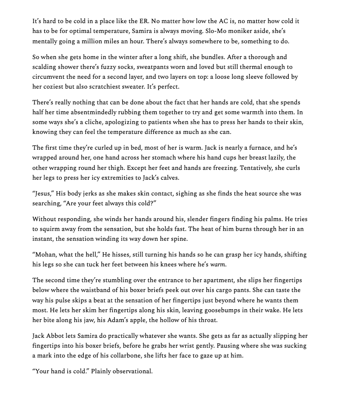 sushiwriterhere's tweet image. samira has cold hands #mohabbotmonday