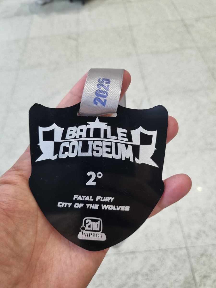 RigosamCL's tweet image. 2° lugar en #BattleColiseum Fue una final muy reñida, seguiré entrenando para dar lo mejor tanto en Fatal Fury como en KOF