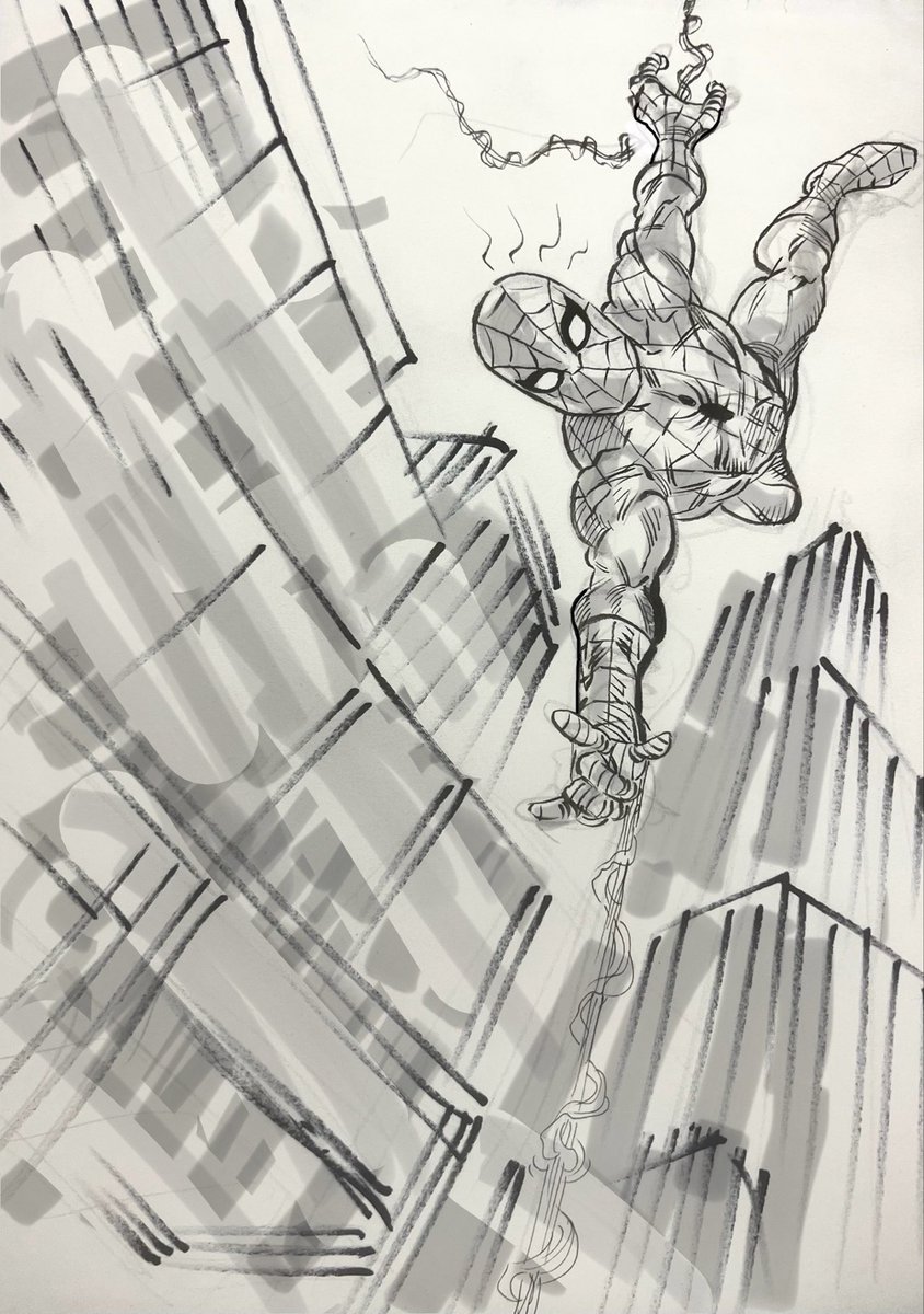 TimChupkaArt's tweet photo. Quick spidey sketch. #comicartist #comicbookart #comicsart #marvelcomics #spiderman #illustration #steveditkoart #timchupkaart #comicbooksketch #comicbookartwork https://t.co/h0mZcwRIXC