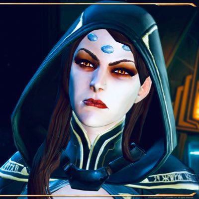 EternalOfPower's tweet image. Now she stares directly at him.

"Well? Entertain me."