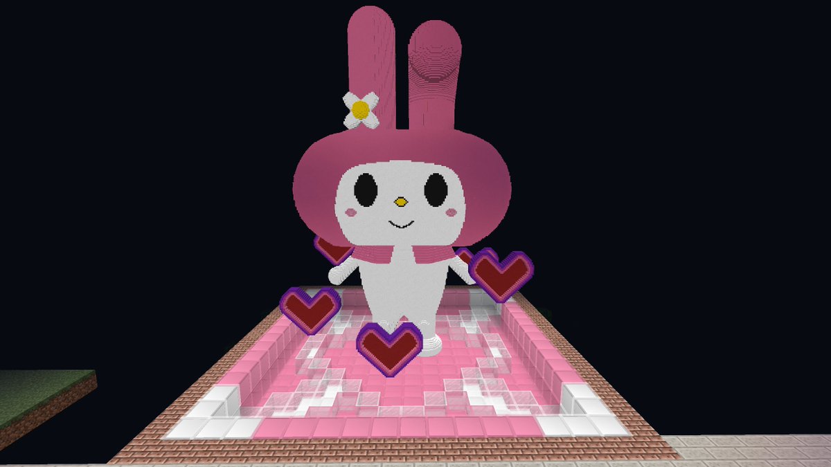 Kezulka's tweet photo. Construcciones Renin🦌, S.L. tiene el gran placer de presentar el proyecto #MyMelody para
@abbyiimu @Sanrio #HallOfGreatest #Minecraft #fanart #chiselandbits #twitch #HelloKitty #HelloKittyandFriends #YukoShimizu https://t.co/G1hOI3FFs8