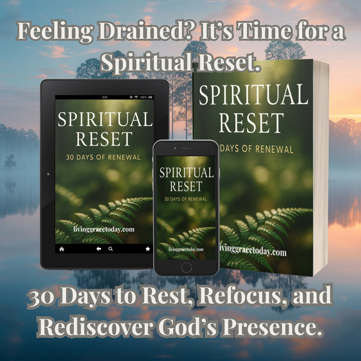 livinggraceart's tweet image. If you’re ready for a fresh start with God, download our FREE 30-Day Spiritual Reset guide. It’s blessing so many.
👉 tinyurl.com/4aw8644j
#FreeDevotional #FaithReset #ChristianResources