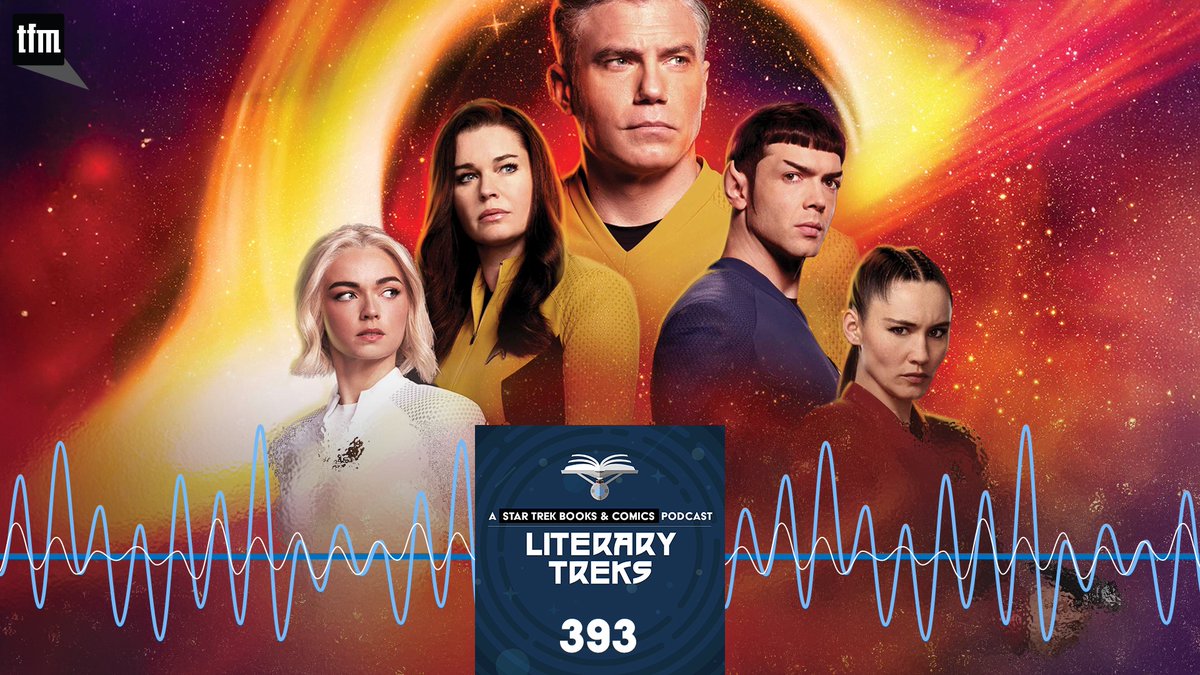 New #LiteraryTreks 
"Go with the Flow"

<a href="/knittingtrekkie/">Casey Pettitt</a> &amp; <a href="/JonathanKoan/">Jonathan Koan</a> welcome David Mack to talk about his #StarTrekSNW book, Ring of Fire! 

Stream below or subscribe to listen at:
Website - trek.fm/literary-treks…
Choose your podcast app: trekfm.link/lt-efm