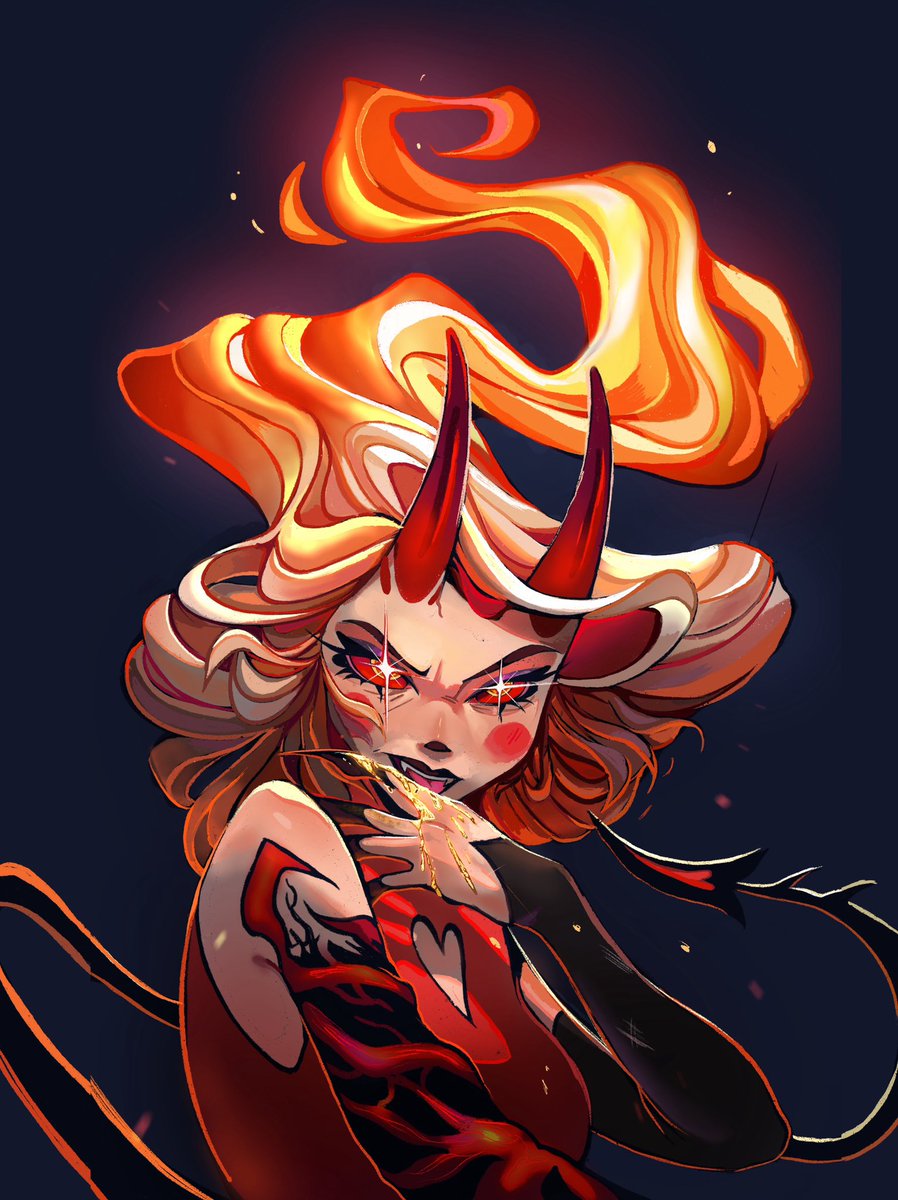 Ballz4lyfe11's tweet image. Daughter of the Morningstar 🔥✨ #CharlieMorningstar #hazbinhotel (repost)