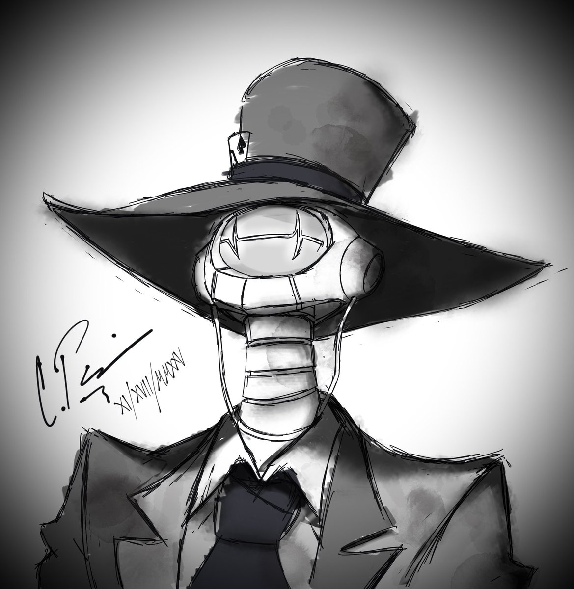 PerisArts's tweet image. It do be a trick getting that angle right. Keep on scribbling peeps. #art