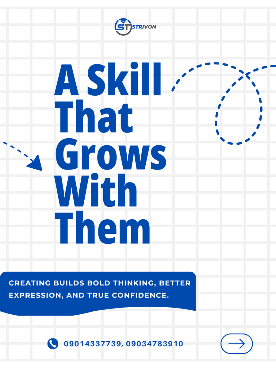 StrivonTech's tweet image. Kids shouldn’t just use technology; they should understand &amp;amp; create it.

Weekend Tech Classes now open → ₦6,000 (Sat &amp;amp; Sun)

Real skills: coding, logic, creativity, confidence &amp;amp; leadership.

DM to register ✔️
#KidsInTech #TechEducation #StrivonTech