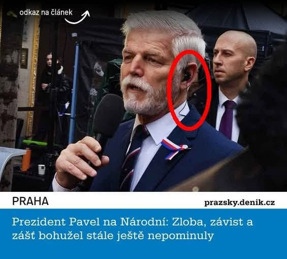 Slezte z toho lustru, Koláři. 
Vidím vás.