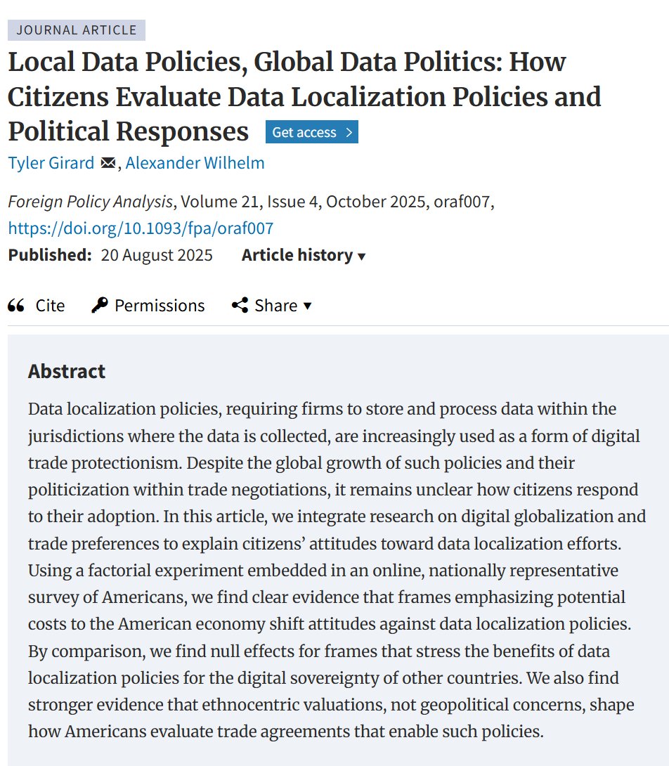 Foreign Policy Analysis (FPA) Journal tweet media