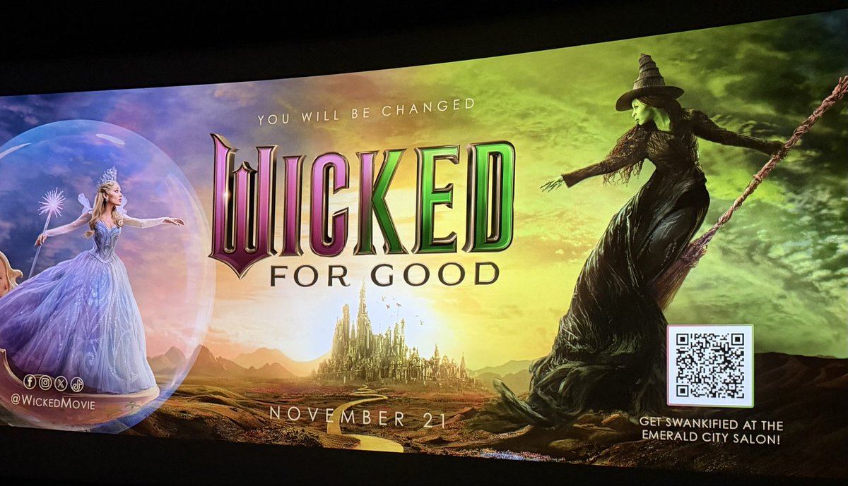 martin_rego's tweet image. Ce soir, je suis à l’avant-première de WICKED: FOR GOOD. À l’affiche dès vendredi! ✨ Je vous en redonne des nouvelles.