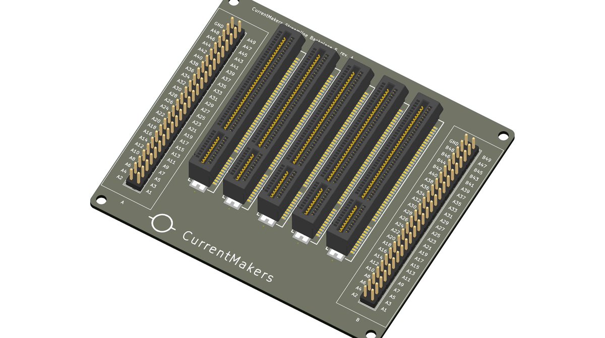 stm32world's tweet image. Backplane for new #Streamline #STM32 Development system.

See: stm32world.com/wiki/Streamline