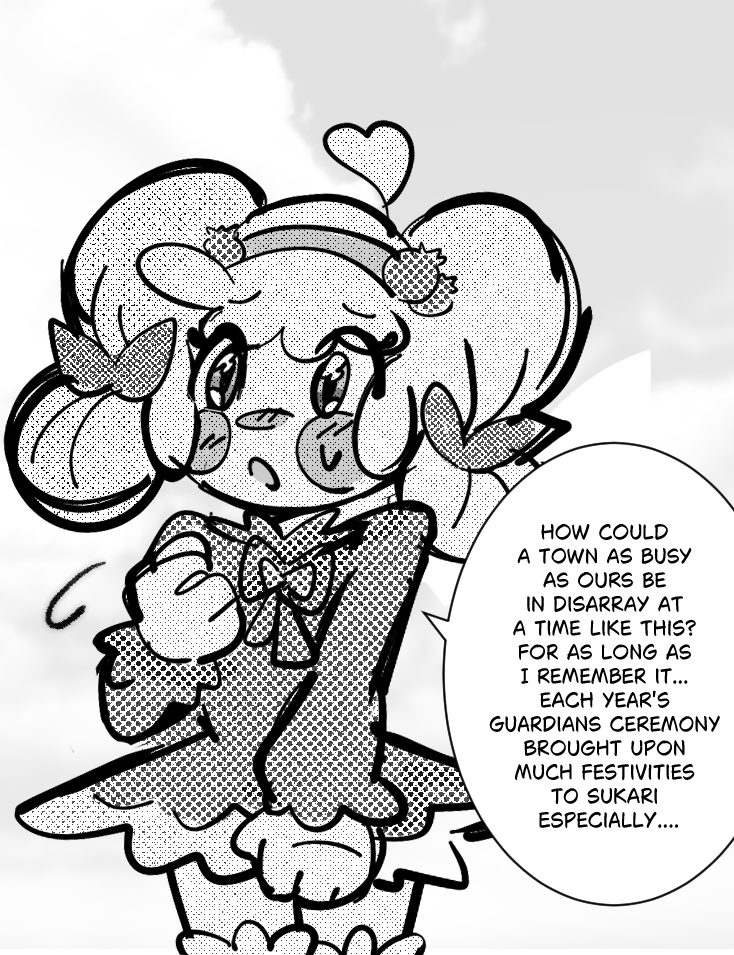SURPRISE SURPRISE!! i come bearing gifts for you all! \o/ 
MEET AZUL JAMSPLAT, one of the characters i teased to you all way back!!
featuring a manga inspired piece with some new screentones i found on clip studio!!