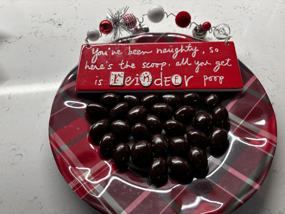 LO_Predators's tweet image. After today’s “one word” I have opted to skip dark chocolate Raisinets and go with dark chocolate covered almonds for this holiday season staple.