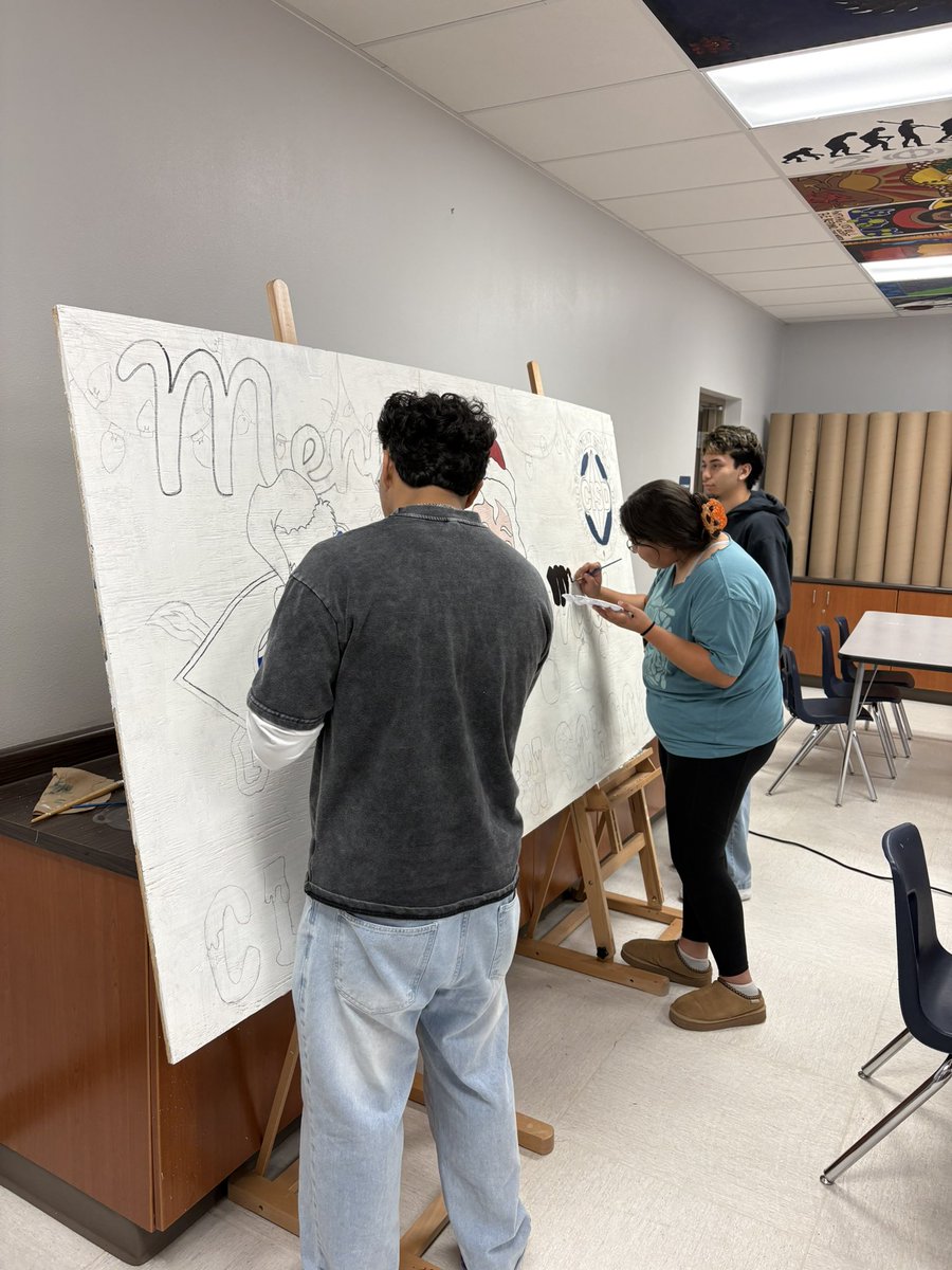Clint High School Art tweet media