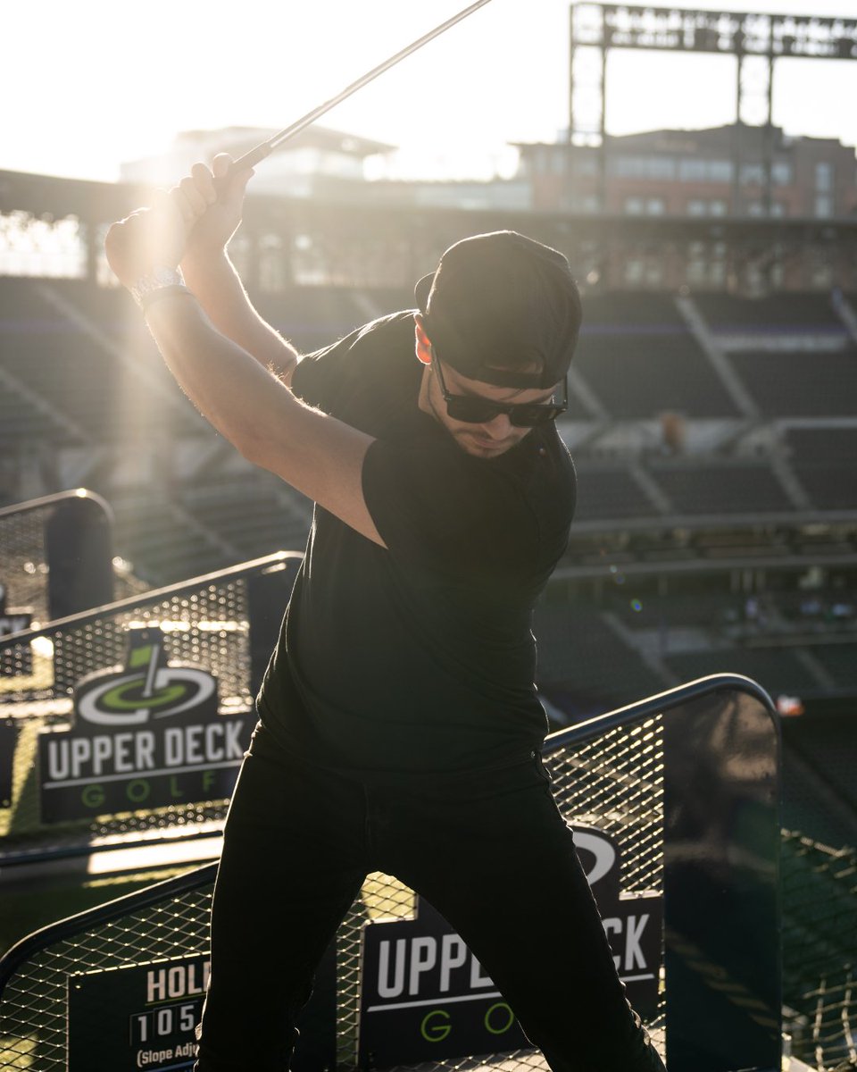 upperdeckgolf's tweet image. There’s just something about Coors Field.

Sunset over the Rockies. Stadium lights on. A skyline that hits just right.

If you’ve ever played a round in Denver, you know the view is half the reason. And if you haven’t, there’s your excuse.

#upperdeckgolf #coorsfield