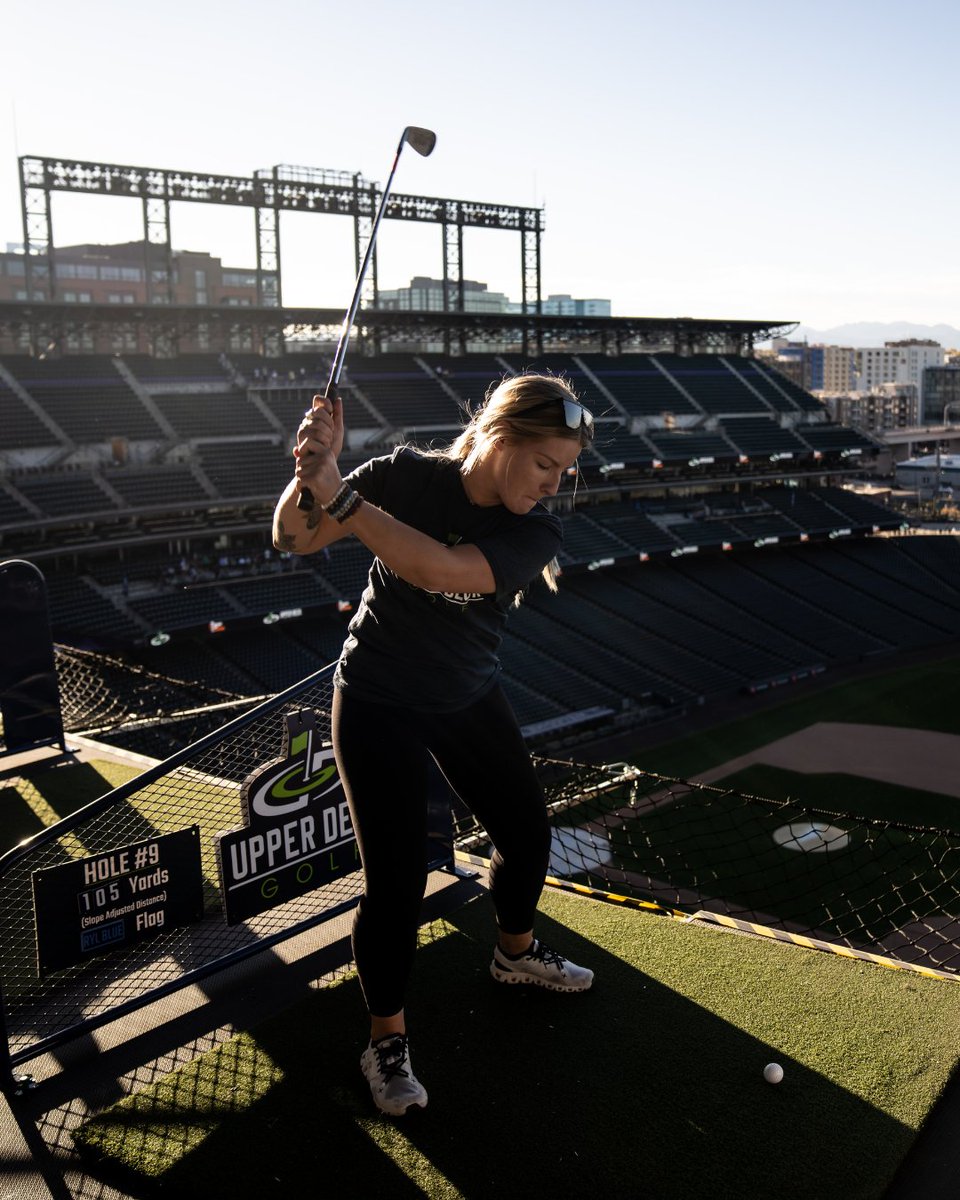 upperdeckgolf's tweet image. There’s just something about Coors Field.

Sunset over the Rockies. Stadium lights on. A skyline that hits just right.

If you’ve ever played a round in Denver, you know the view is half the reason. And if you haven’t, there’s your excuse.

#upperdeckgolf #coorsfield