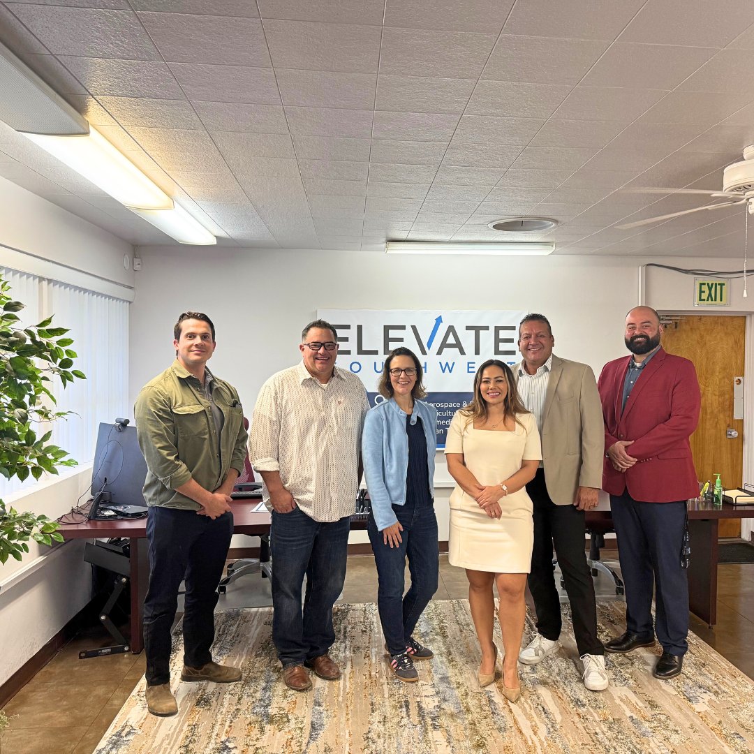 ElevateSW's tweet image. Big things ahead for #AZTechWeek!
We loved hosting @azcommerce to chat about Arizona’s first decentralized tech conference (April 6–12, 2026).
Shoutout to @oneazcu for joining the convo to support innovation in Greater Yuma &amp;amp; beyond.
#TechAcrossAZ #StartupsInTheDesert