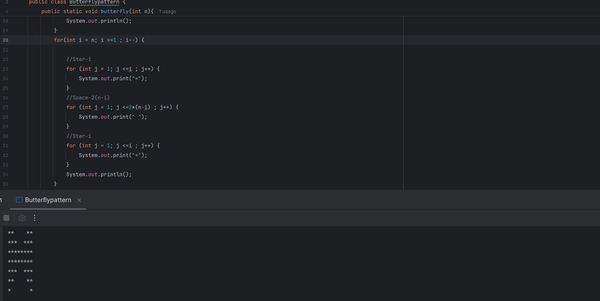 Nandandip_1414's tweet image. Day 57 of #100DaysOfCoding
Practiced and solved some advanced pattern problems today — great boost to logic building! 🔥
Also learned a few new vocabularies to level up my communication skills.
Onwards and upwards! 
#zigbee