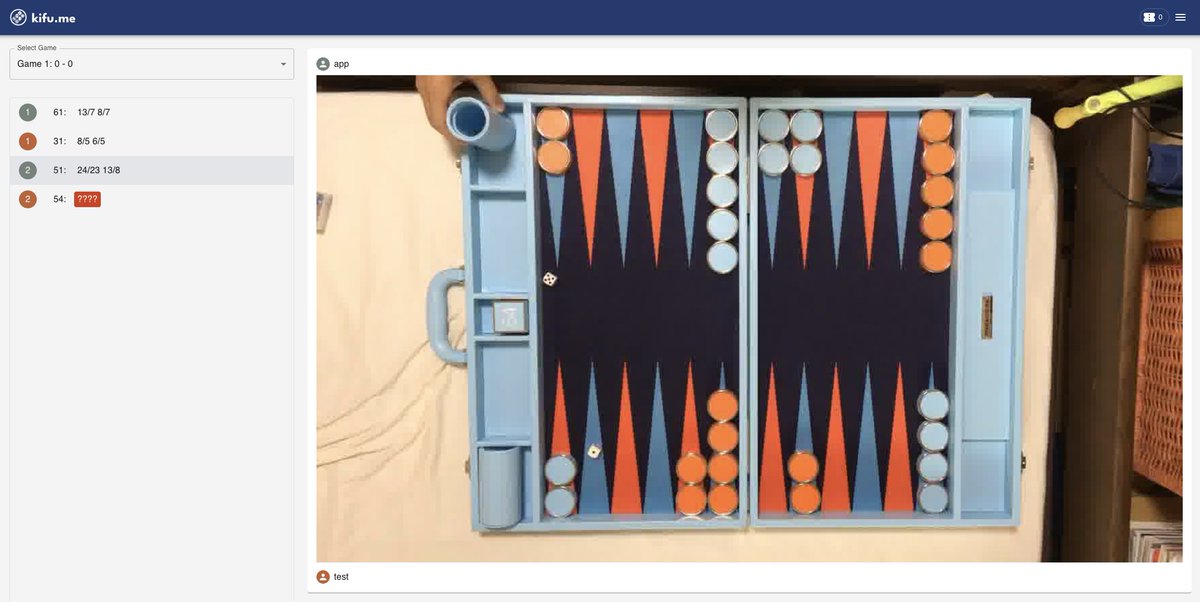 アプリで録画して、棋譜が記録できるまで、パスがつながった！
めっちゃ楽しい