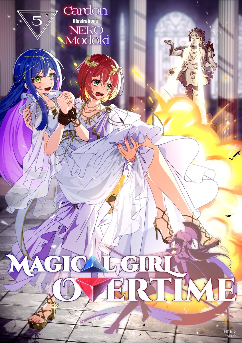 The newest chapter of 'Magical Girl Overtime Volume 5', 'To Slay a Gorgon', has just been released! 

It's available in all the usual places!  

linktr.ee/mahouza
