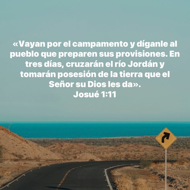 LeonardoGarz0n's tweet photo. De mi #TiempoConDios

Mi confianza en Dios se ve  en la obediencia total a sus instrucciones!
“«Vayan por el campamento y díganle al pueblo que preparen sus provisiones. En tres días, cruzarán el río Jordán y tomarán posesión de la tierra que el Señor su Dios les da».” Jos. 1:11 https://t.co/KnDFp7B6IZ