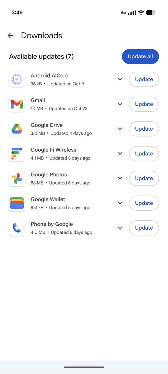 GreenShades9's tweet image. Updates, I live for them.

#GooglePixel #Pixel10ProXL #TeamPixel