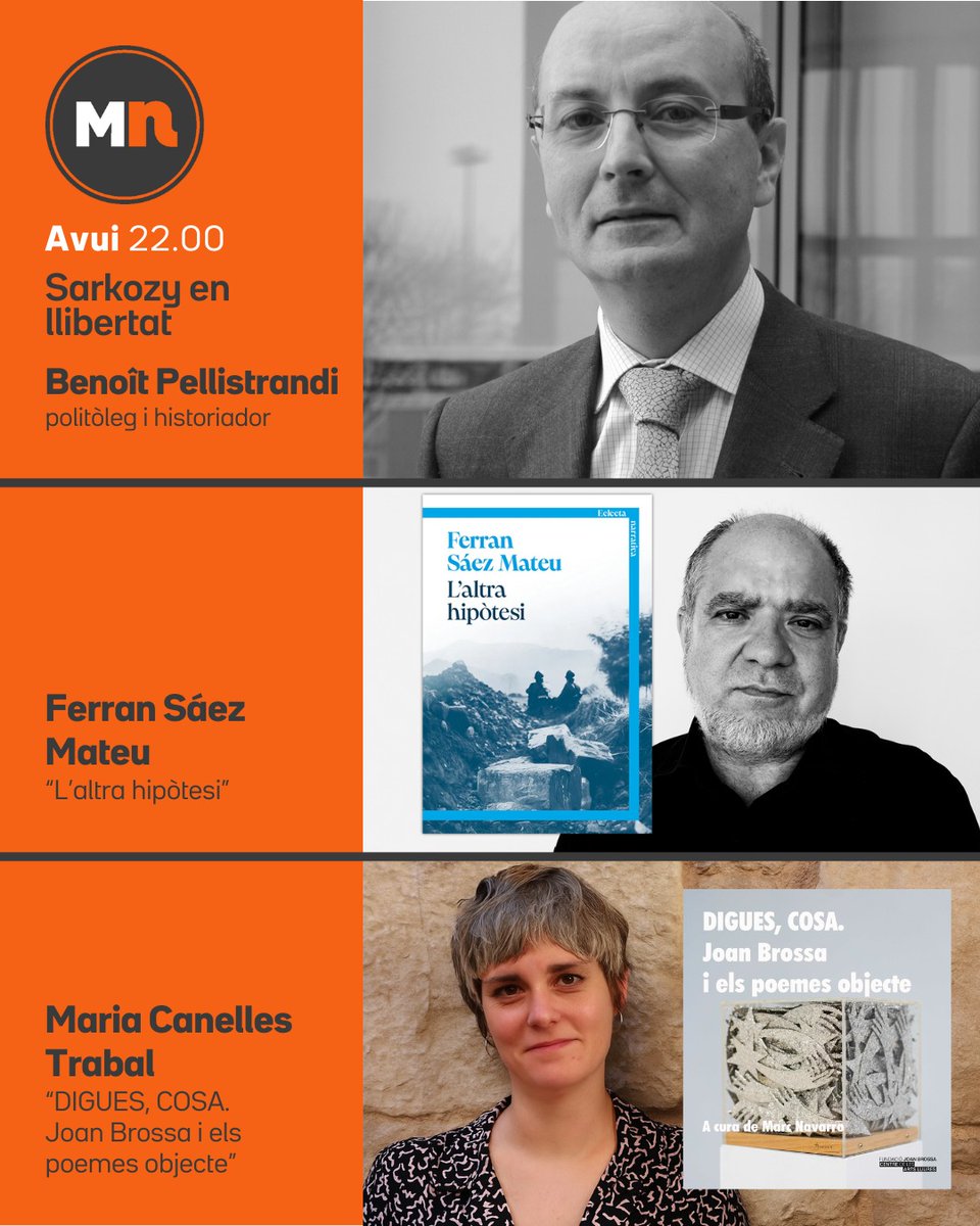 som3cat's tweet image. Sarkozy queda en llibertat sota control judicial després de 20 dies a la presó.

🗣 Avui a la taula del #MésNit3Cat: Astrid Barrio (@AstridBarrio), Miquel Àngel Escobar (@miquelescobar), Àlex Cubero (@alex_cubero) i Bernat Surroca (@bernatsurroca).

📲 3cat.cat/mesnit