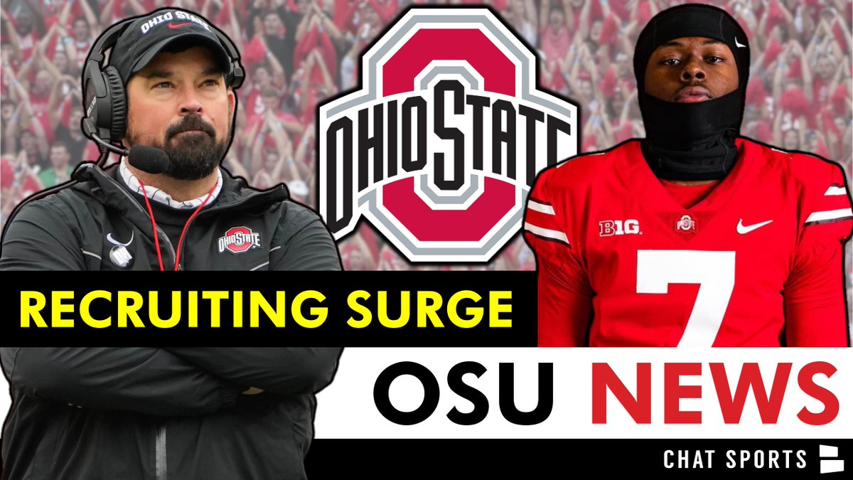 The recruits keep coming for Ohio State! Check out who's coming to campus 👀

WATCH HERE: youtube.com/watch?v=sqUYMJ…

<a href="/ChatSports/">Chat Sports</a>