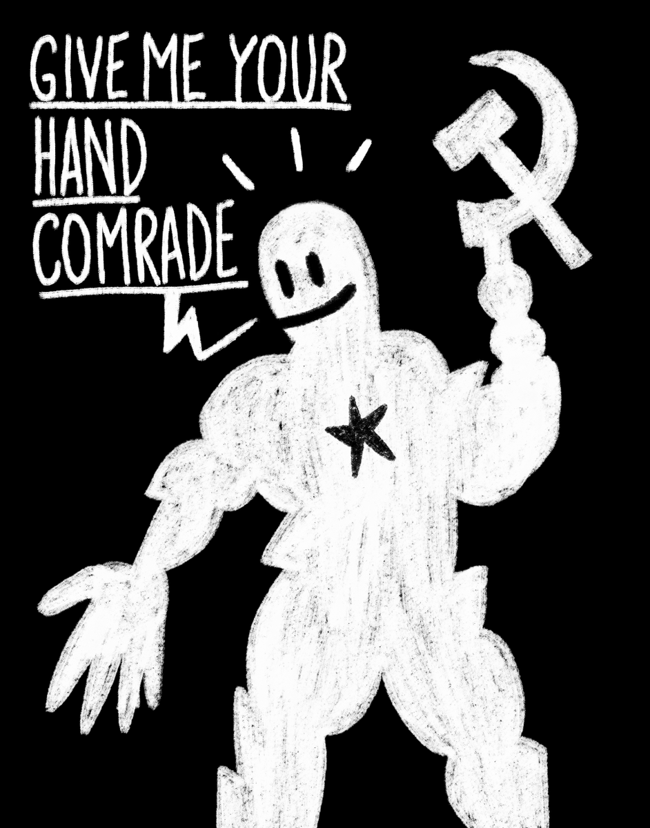 Give Me Your Hand Comrade

10 eds / 3 tez