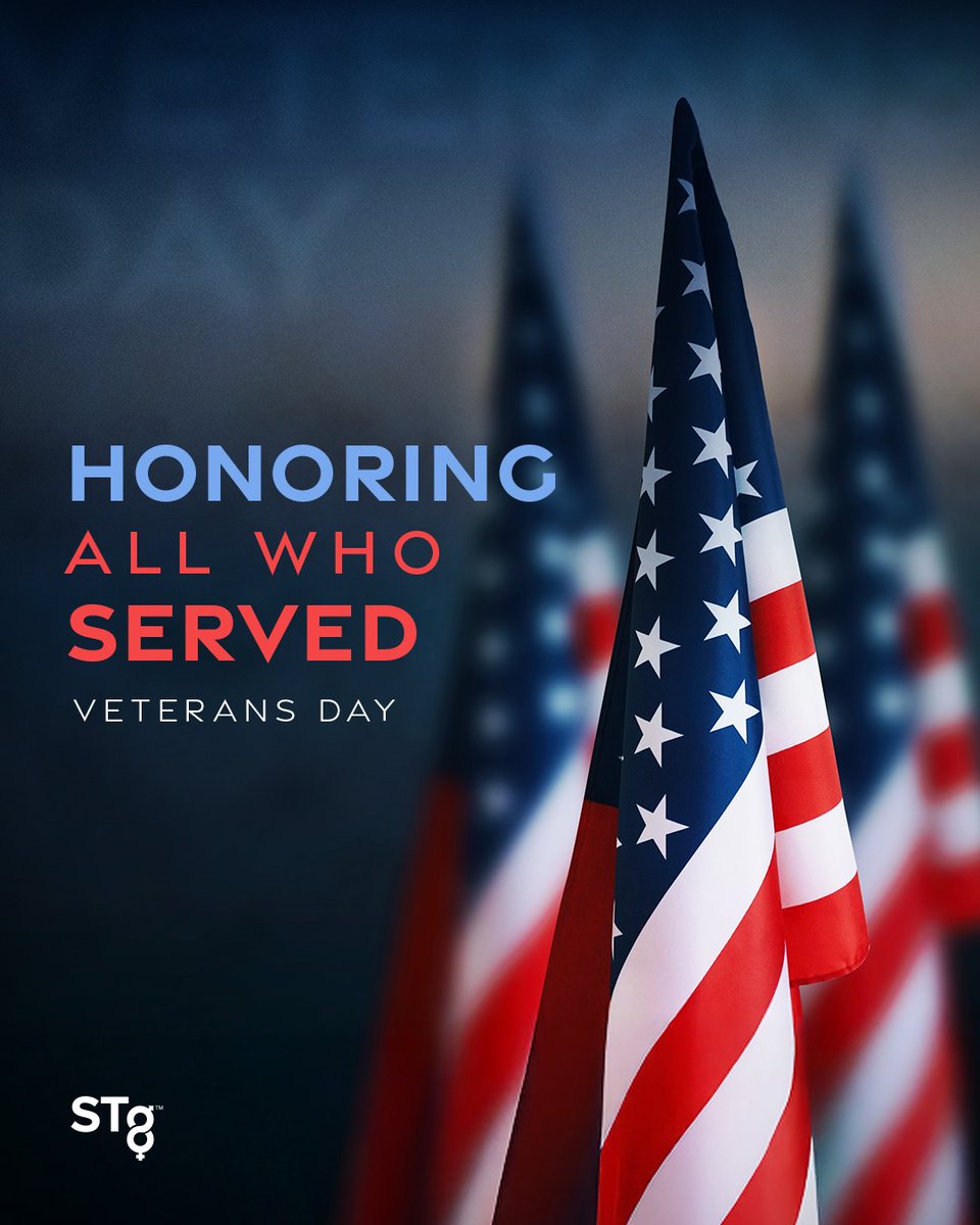 On this Veterans Day, we extend our heartfelt thanks to all who have served in our armed forces.

Your courage and sacrifice safeguard the freedoms we cherish.

With respect, honor and gratitude - Happy Veterans Day from everyone at STgenetics!

#STgenetics #VeteransDay #Veterans