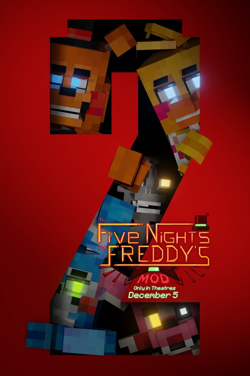 Happy Birthday to Five Nights at Freddy's 2!
for this occasion we present the FNaF 2 Movie Poster remade by <a href="/MrKollpi/">MrKollpi</a>! 
#fnaf2movie #Minecraft #fnaf2 #fnafmovie #fnafmod #minecraftfnaf #fnafmovie #toyfreddy