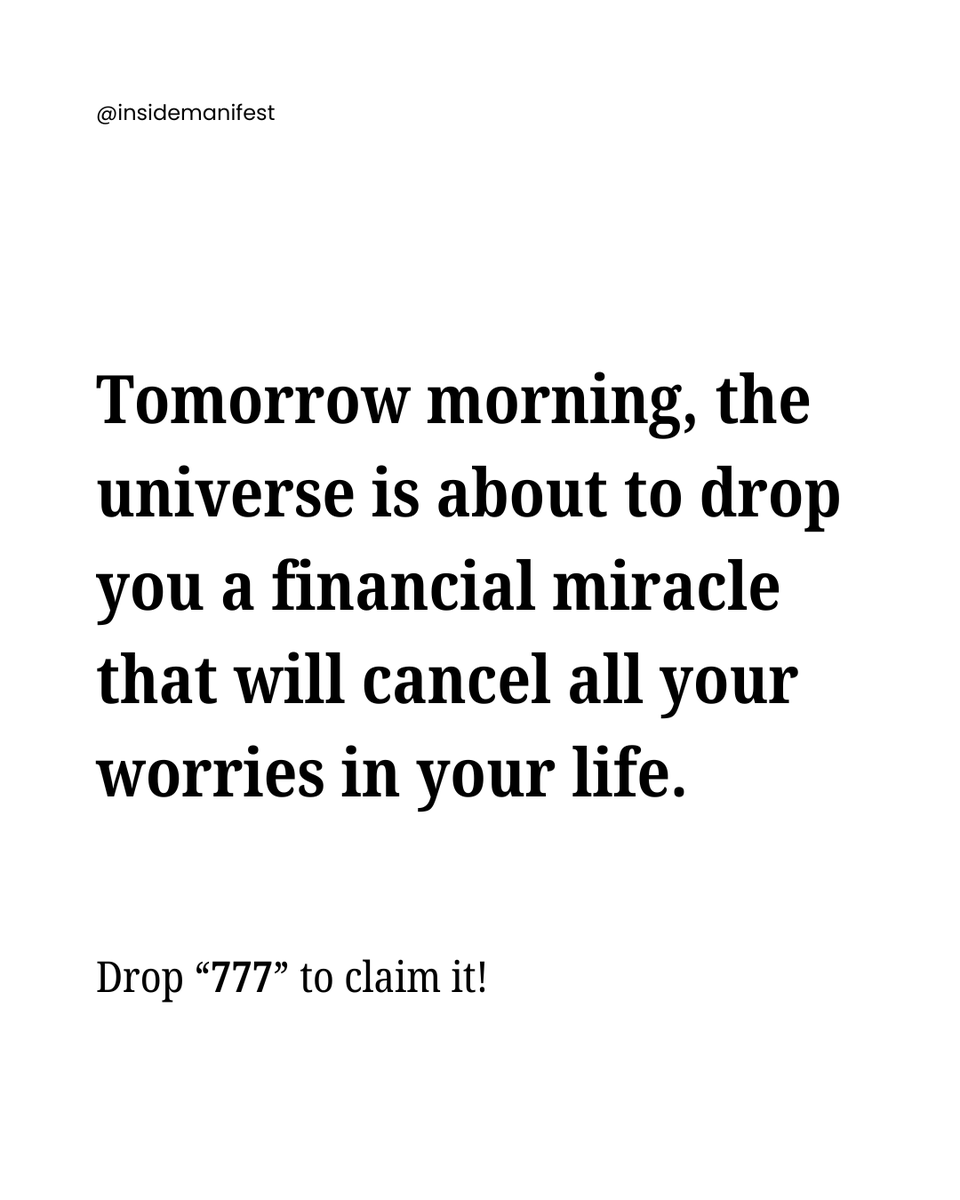 Inside Manifestation tweet media