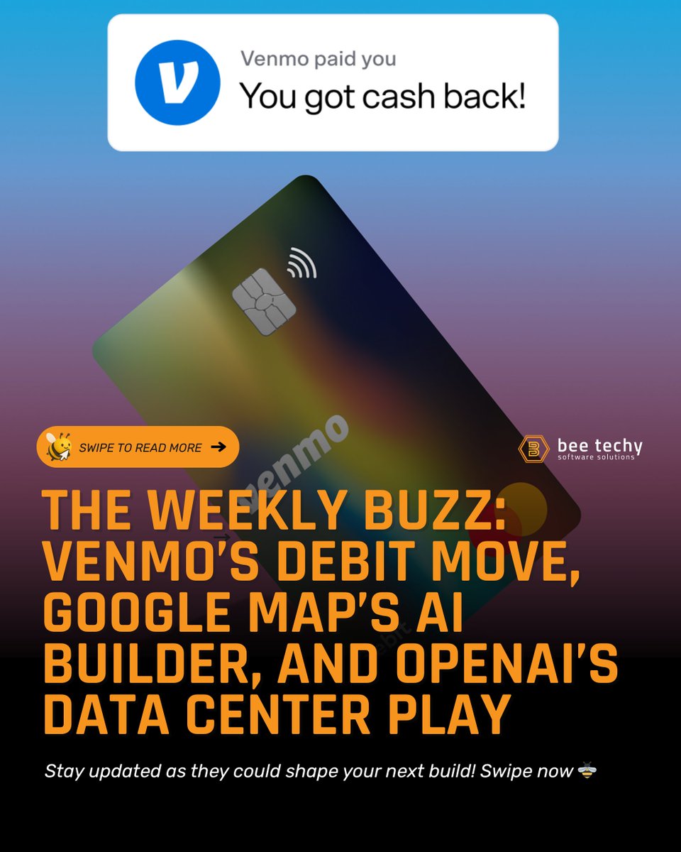 beetechyllc's tweet image. The market doesn’t pause for builders 🐝

Founders who track every shift, from fintech to AI, stay ahead.

Swipe through this week’s moves shaping tomorrow’s products.

#BeeTechy #WeeklyBuzz #StartupFounders #AI #TechTrends