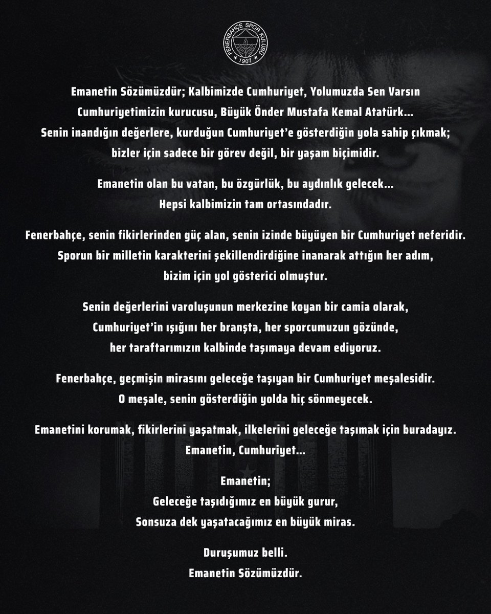 gokhansen7's tweet photo. Emanetin sözümüzdür;
kalbimizde Cumhuriyet,
yolumuzda sen varsın.
#EmanetinSözümüzdür https://t.co/pG3xZTwdWe