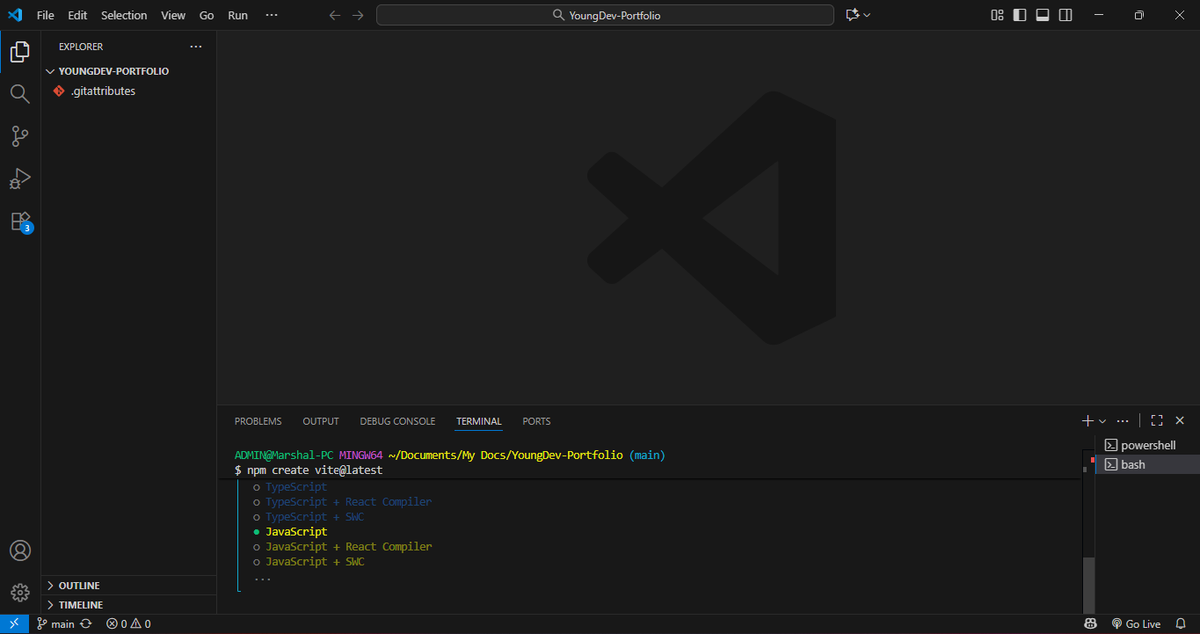 Y0ung_D3v's tweet image. We go again!! 🚀
#DeveloperJourney #webdeveloper #buildinginpublic