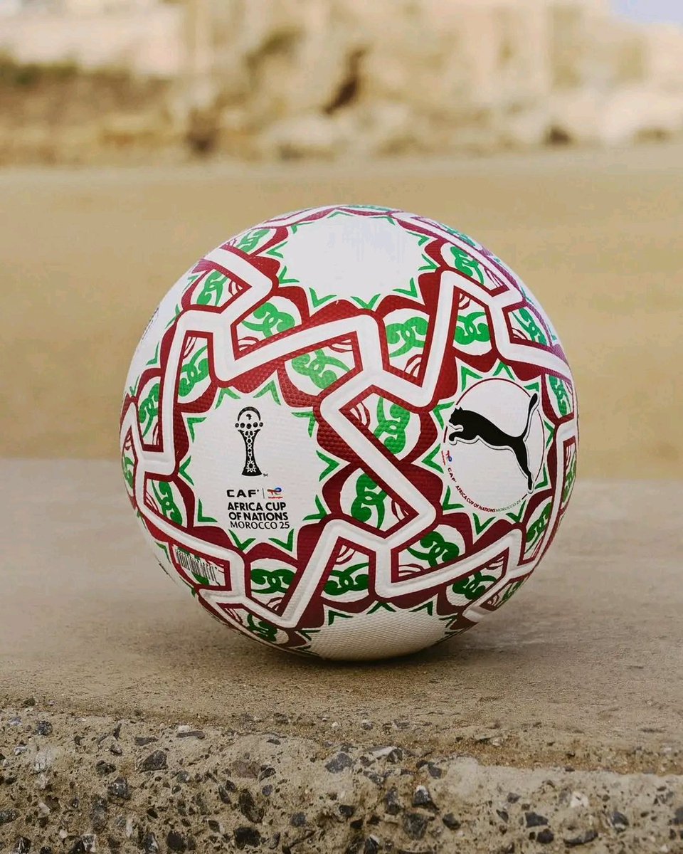 #Football
#AFCON2025
#PUMA

Puma a dévoilé ce 10 Novembre 2025, le ballon qui sera utilisé lors de la prochaine Coupe d'Afrique des Nations, qui se jouera en terre marocaine au mois de Décembre prochain.