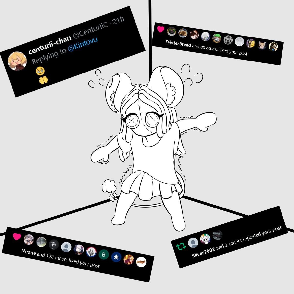 Kintovu's tweet photo. HUH?? WHERE'D ALL YOU COME FROM?! https://t.co/Cw8eutFFTf