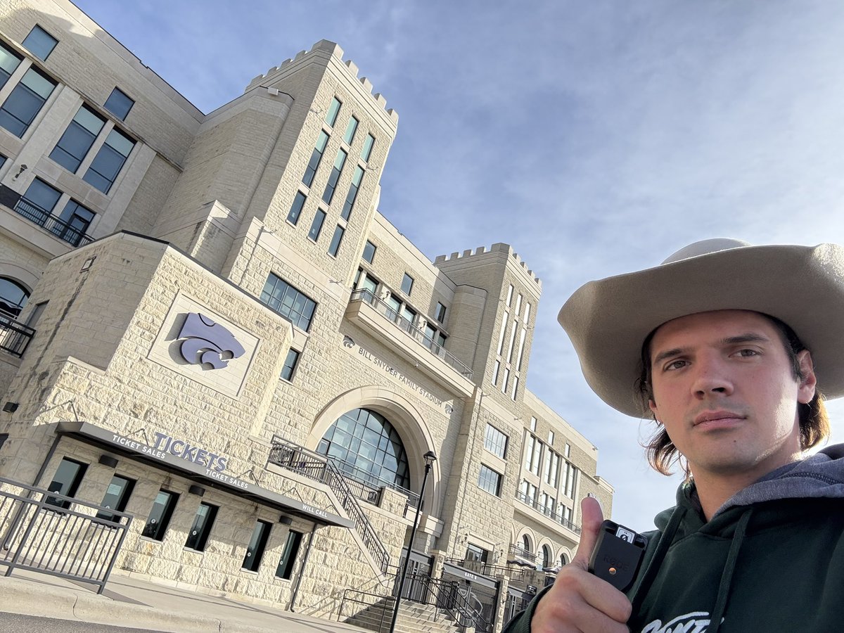 2 Stadiums. 1 Day. Back at the CASTLE Bill Snyder built.