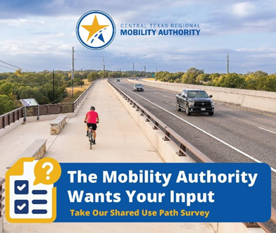 Love biking or walking on our Shared Use Paths? Let us know about your experience! Take the survey today: surveymonkey.com/r/HDZ2HTR