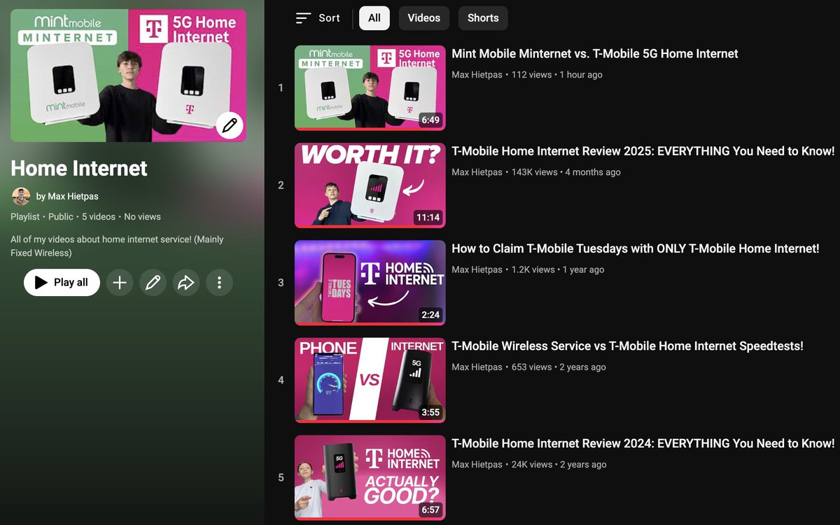 Maybe it's time to test other fixed wireless internet providers... 😅