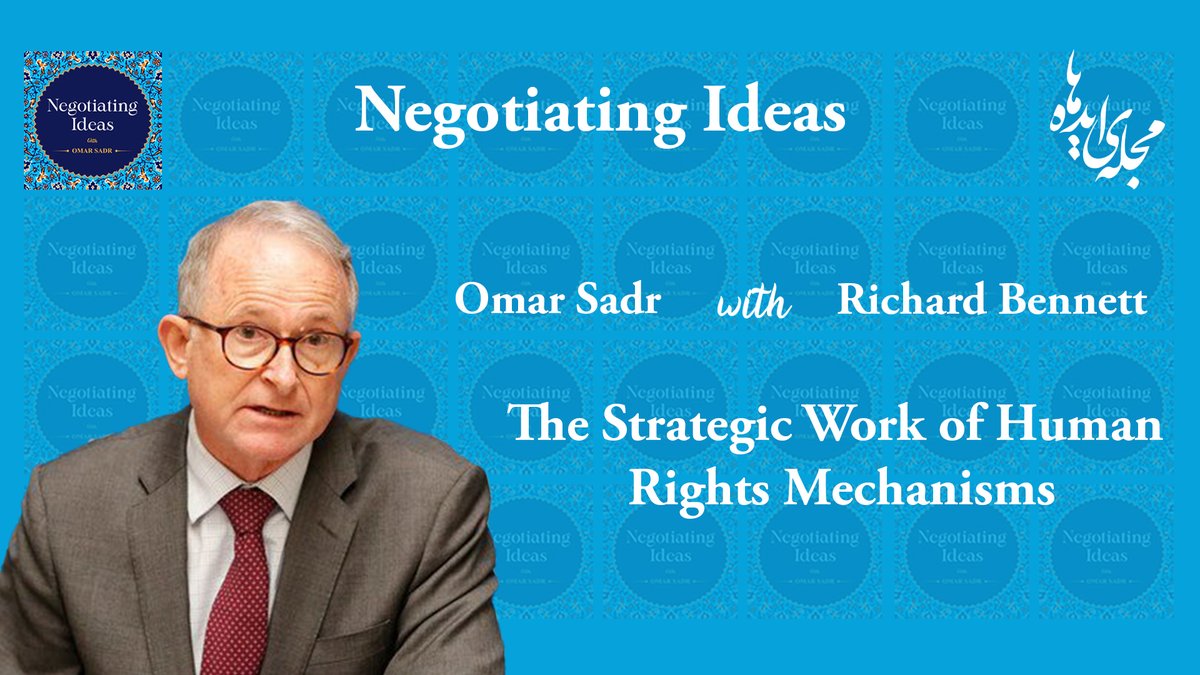 NegotiateIdeas's tweet photo. 🎙️ New Episode: The Strategic Work of Human Rights with @SR_Afghanistan UN Special Rapporteur Richard Bennett
- When regimes violate human rights but answer to no one, what does accountability mean? Not just moral witnessing, but strategic documentation that enables future justice.

Richard Bennett has spent 4 years as UN Special Rapporteur on Human Rights in Afghanistan, documenting Taliban abuses. 

He discusses how his work differs from the independent investigative mechanism, people's tribunals, and other mechanisms. How documentation today becomes prosecution tomorrow. Where leverage exists.

Listen:
https://t.co/yMGNZXBIwa

Apple: https://t.co/Myw3L0o7OK

Spotify: https://t.co/lhz1A0EvKx