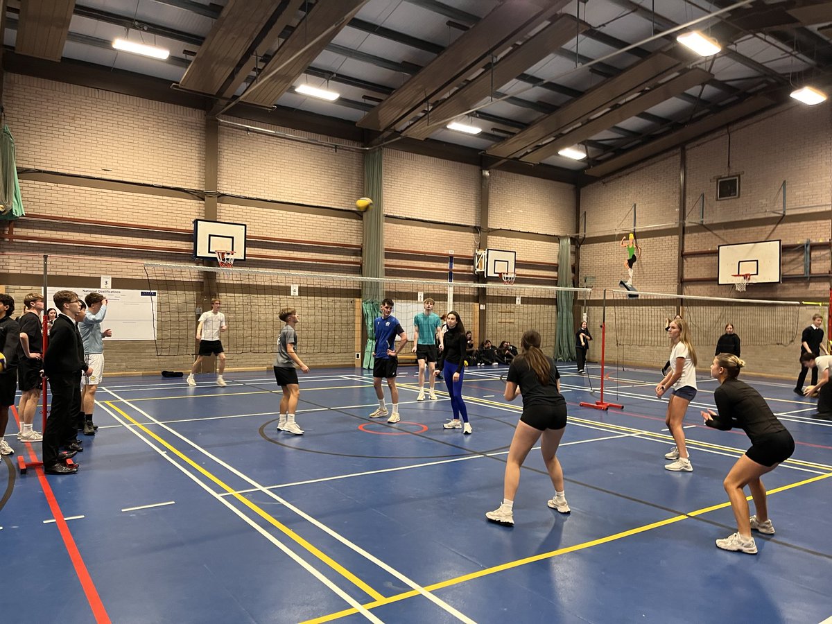 kyleacademy_pe's tweet image. Some action shots from the Children in Need Volleyball!