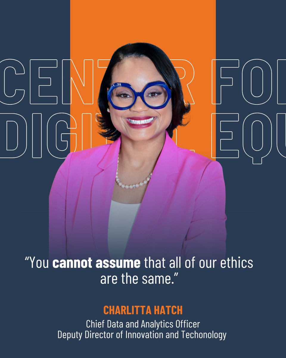 At our Ecosystem Approach to AI Community Council meeting, Charlitta Hatch—Chief Data &amp; Analytics Officer for the City of Charlotte—spoke on the importance of transparency when it comes to how data and AI are used within organizations.