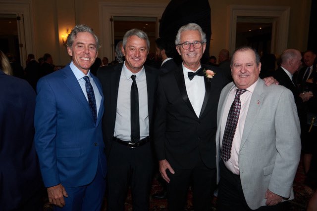 A special night celebrating three special Cowboys! Congratulations to Labron Harris, Jr., Mike McGraw and Willie Wood on their induction into the Oklahoma Golf Hall of Fame! 

#GoPokes | #golfschool