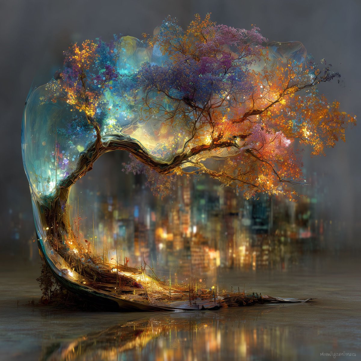 noveliciouss's tweet photo. Someone is sitting in the shade today because someone planted a tree a long time ago. 
-Warren Buffett
#amwriting
Art by Aetherhart https://t.co/VfkBh1Q0qJ