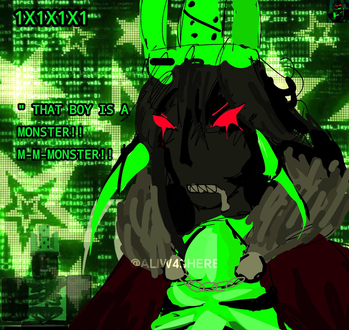 ALIW4SHERE's tweet image. #1X1X1X1 | #ROBLOXMYTHS 

I love 1x , so pretty !!